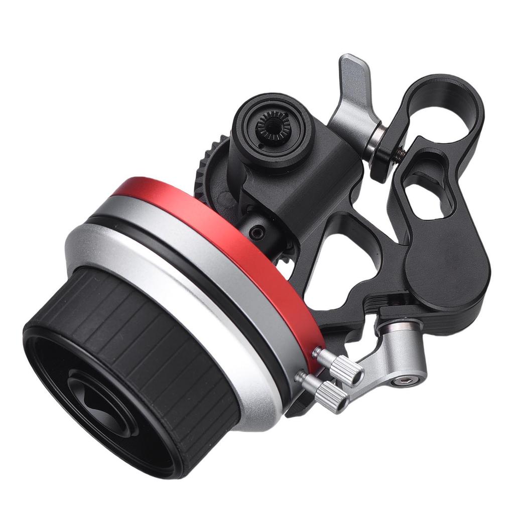Wireless Follow Focus with A B Stops 15mm Rod Clamp for DSLR Mirrorless Cameras Fits Up To 114mm Diameter Lenses