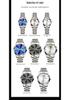 Trendy Waterproof Luminous Quartz Couple Watches for Men & Women – Solid Steel, Calendar Feature
