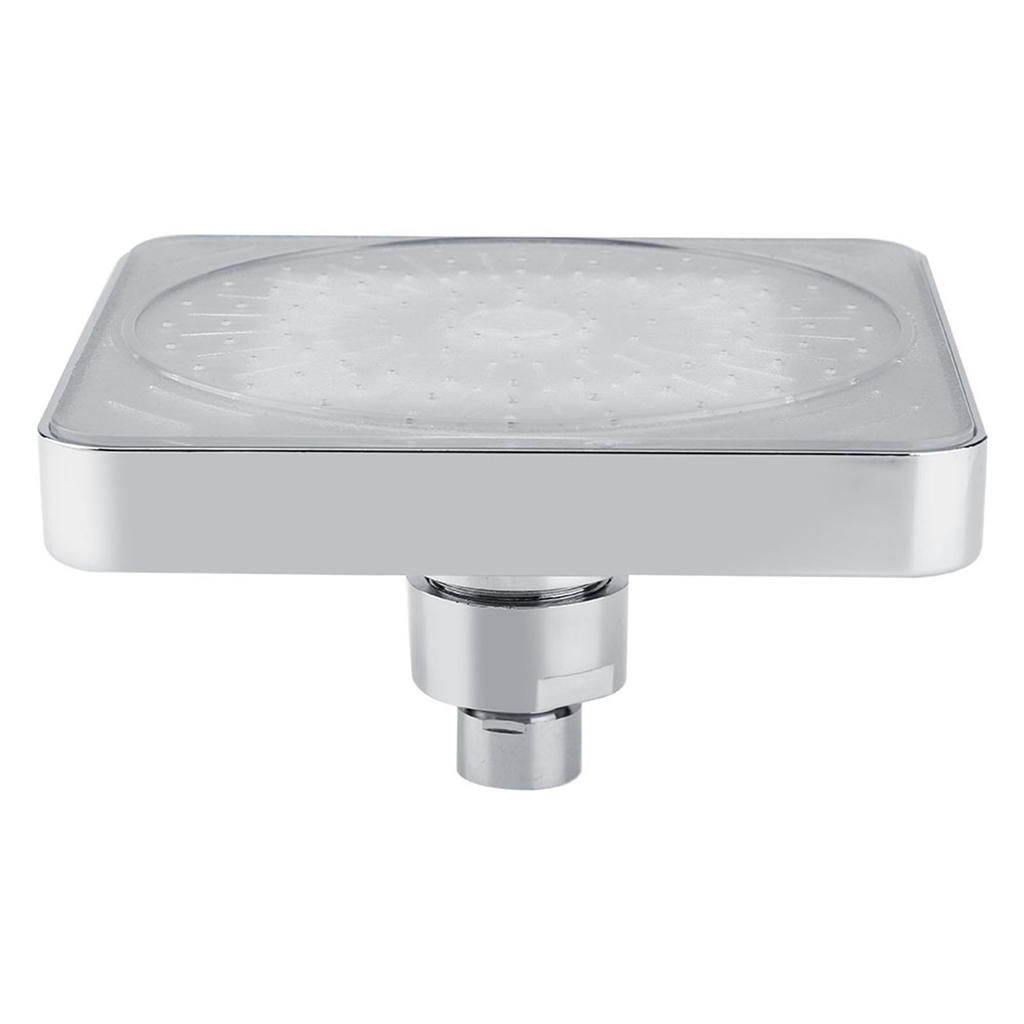 7 Colors LED Light Shower Head, ABS Material Water Powered No Battery Needed, Easy to Install with Color Changing Effect, for Home Bathroom Shower