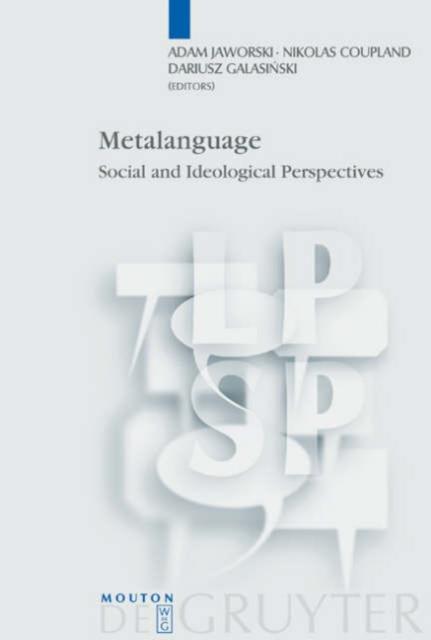 Libro Metalanguage : Social and Ideological Perspectives