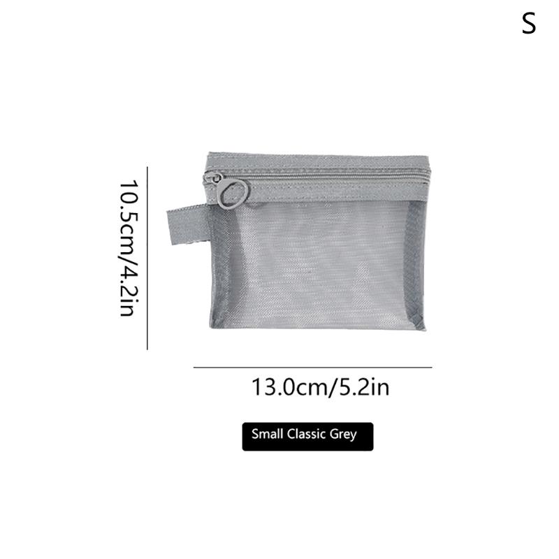 

Большая вместимость портативная косметичка для путешествий на открытом воздухе прозрачная сетчатая сумка для хранения вещей домашняя органайзерная сумка