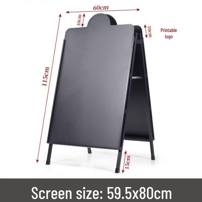Outdoor Double-Sided Iron Poster Display Stand
