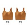 Front zipper sports high-intensity shockproof running top, beautiful back gathering bra, yoga outerwear vest