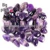 Tiefviolette Amethyst-Trommelsteine für Räucherwerk, Aquarien, Bonsais und Gartengestaltung