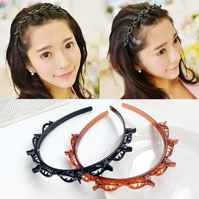Korean Version of The Style Double-layer Bangs Clip Plate Headband Hairpin Hair Accessories