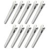 10 Pezzi Pinze a Coccodrillo in Acciaio Inox Morsetti Sigilla Sacchetti Alimentari Fermagli per Carta da Cucina Fermagli Riutilizzabili per Snack Pinza a Molla Ufficio