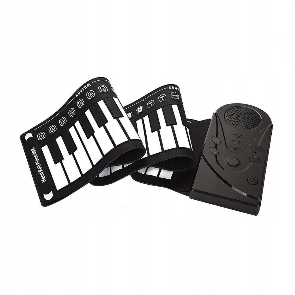 Tragbares Elektronikklavier mit Silikon-Roll-Up-Tastatur 49 Tasten