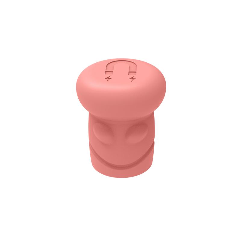 

1 шт. Портативная магнитная крышка для соломинки с присоской, заглушки от пыли для питья, насадки-колпачки, многоразовые силиконовые пылезащитные колпачки, аксессуары для бутылок для воды розовый