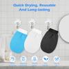 1-Pack Double-Sided Exfoliating Gloves | Magic Exfoliating Gloves | Amazing Home-Use Back Scrubber, Exfoliating, and Tanning Gloves