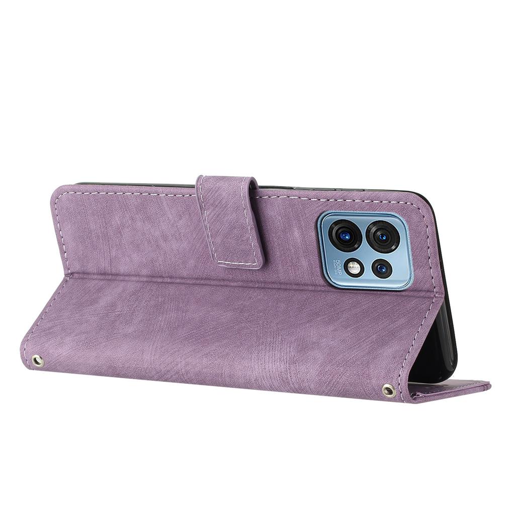 Suitable for MOTO X40 Mobile Phone Leather Case, Google 8Pro Skin Matte Solid Color Card Wallet Protective Case 7A