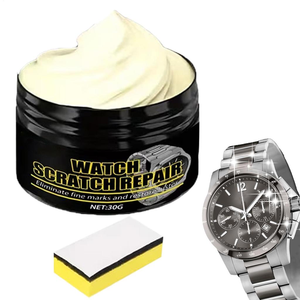 Watch Polishing Paste For Strap Screen Scratch Removal Metal Frame Renewal Shine Polishing Paste Scratch Repair Cream 30g