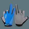 Summer Non-Slip, Cut-Resistant, Three-Fingerless Fishing Gloves for Lure & Rock Fishing