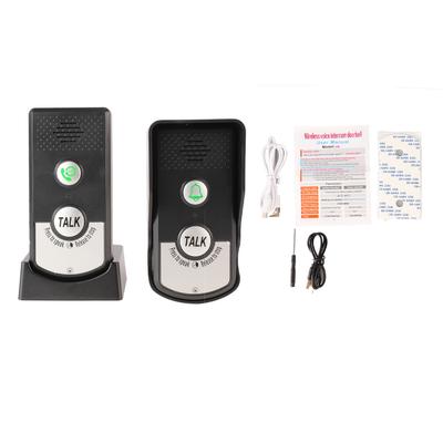 Wireless Voice Intercom Doorbell Long Distance 3 Gear Adjustable Sound Intercomunicador Voice