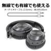 CROWD AUDIO ANC Wireless Headphones Active Noise with for Listening to Wired Wireless Bluetooth HP-01 Cancelling, Closed-Back, Mic, Music, &