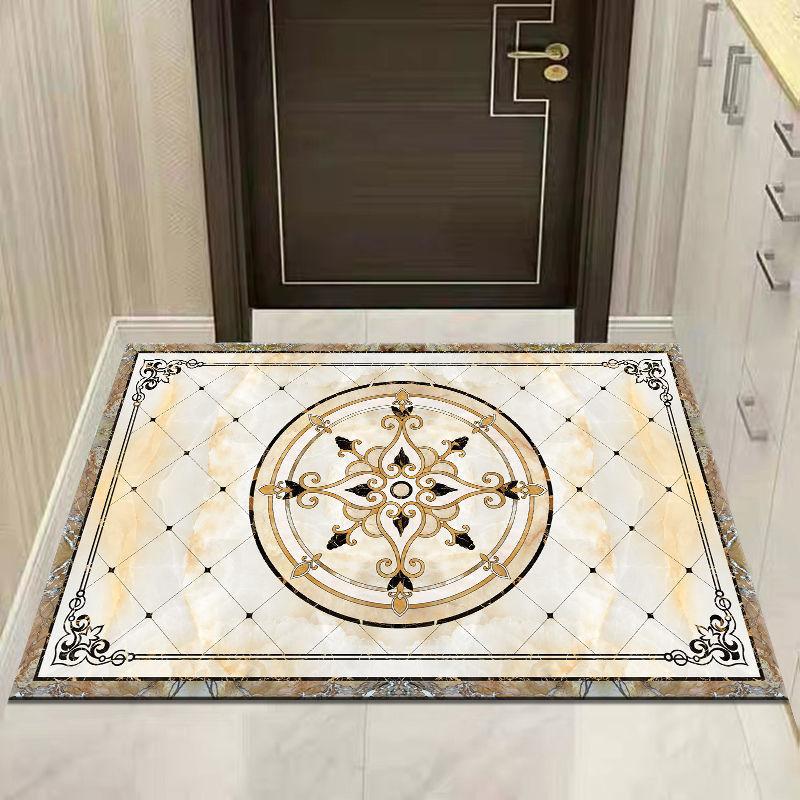 New Chinese Style Entrance Carpet  Living Room Carpet Corridor Floor Mat Household Anti Slip Can Be Cut