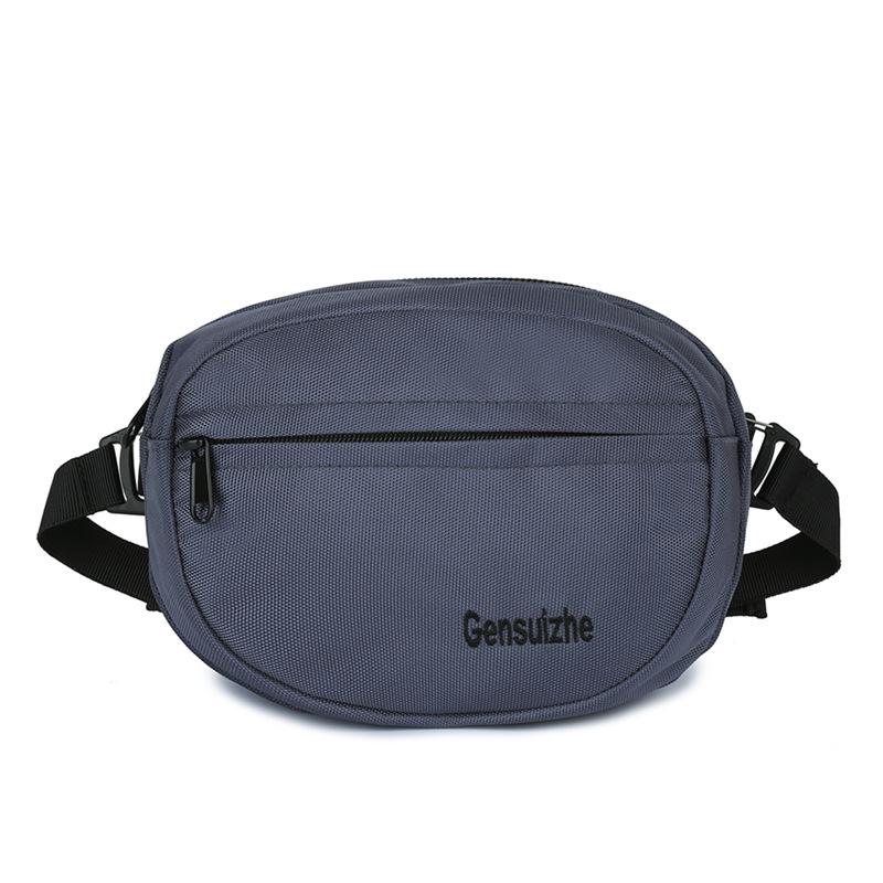 Nylon shoulder bag women's new lightweight daily saddle bag personalized versatile shoulder bag trendy messenger bag