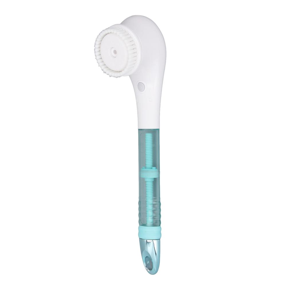 Electric Body Brush with Handle IPX6 Water Resistant Automatic Scubber Shower Brush Cleansing Bath Brush