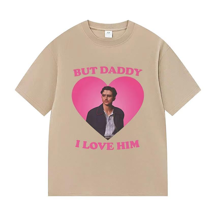 Ti Amo Lui Timothée Chalamet Magliette Grafiche Unisex Vintage Alta Qualità Moda T-shirt Abbigliamento Estivo Cotone Oversize T-shirt