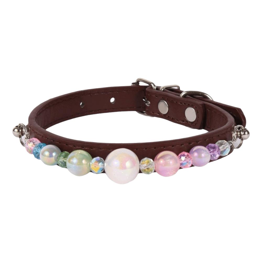 Detachable Design Pet Collar PU Leather Dog Collar Adjustable Adjustable Collar For Puppy S