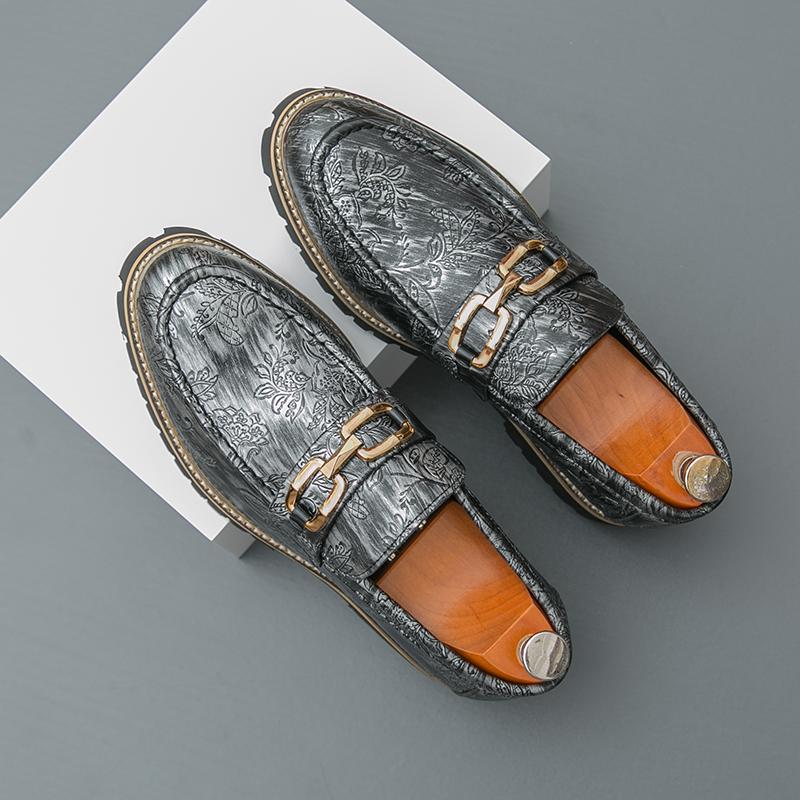Handmade Leather Mens Loafers Breathable Slip On Flats Hot Sale Moccasins Leisure Walk Male Driving Footwear New Business Shoes