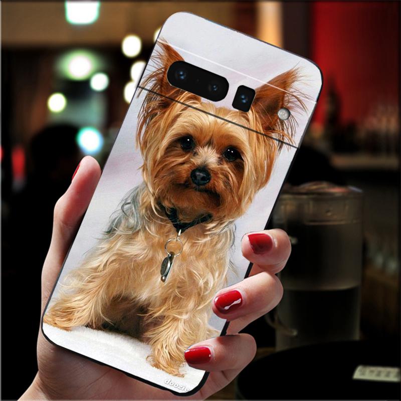 Phone Case For Google Pixel 10 9 Pro XL 9A 8 7 6 Pro Pixel 8A 7A 6A Pixel 8 7 6 5 Yorkshire Terrier Dog Puppy