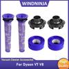 Išankstinio filtro ir HEPA post-filtro rinkinys „Dyson V7 V8“ belaidžiam dulkių siurbliui, galinio variklio dangtelio atsarginės dalys