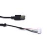 Gaming-Computermaus USB-Kabel Ersatzteile Langlebiges Nylon-Geflochtenes Mauskabel