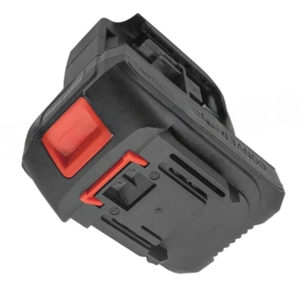 Dual Battery Adapter Converter For Chainsaw Power Tool Accessories Plastic Efficient Power Sharing Battery Converter