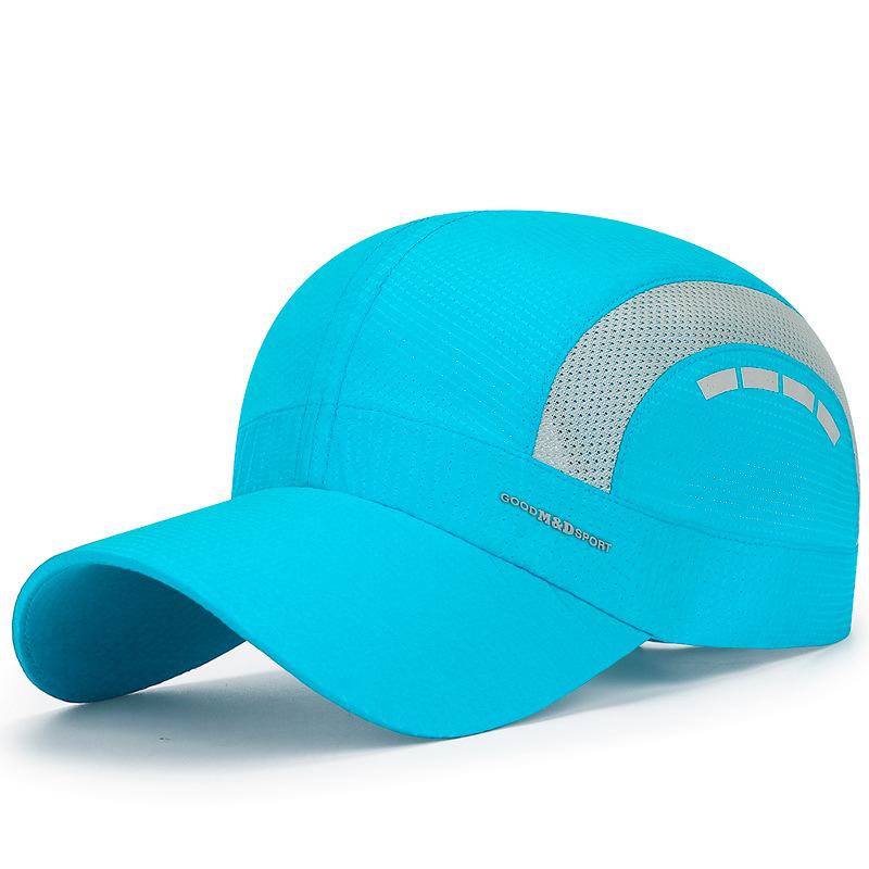 New Summer Outdoor Mesh Baseball Caps For Women Men Cool Quick Drying Patchwork Sunhat Sports Cycling Hats Sunscreen Cap