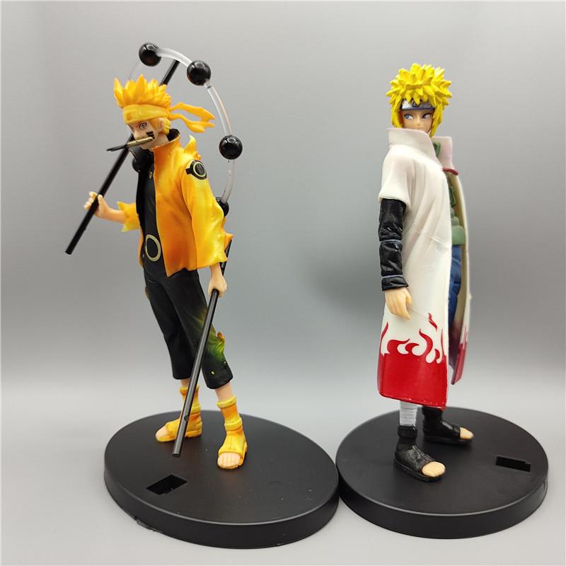 Naruto Model Figure Pvc Durable High Quality Desk Decor Minato Namikaze Uzumaki Naruto