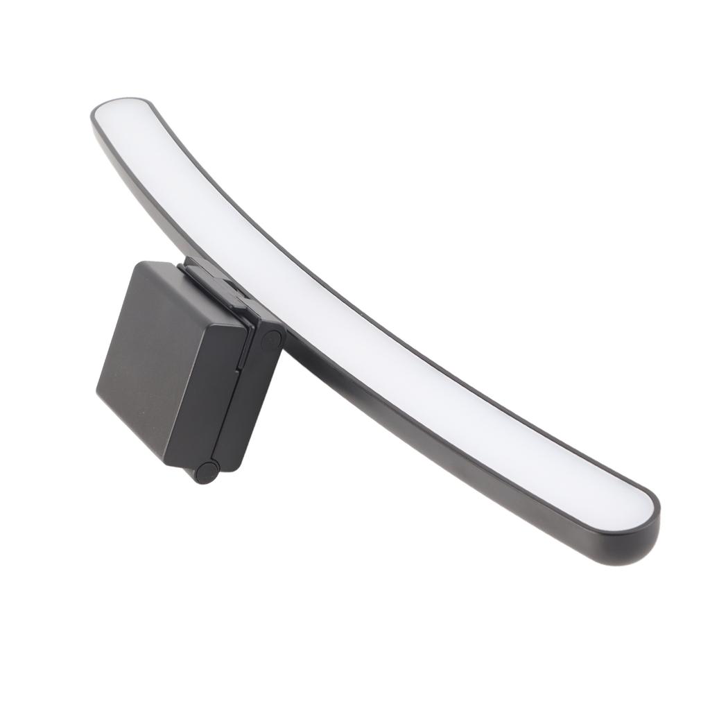 Computer Monitor Lamp 5V 1A Asymmetric Optical Touch Dimming Screen Monitor Light Bar with 7 Color RGB for Curved Screen