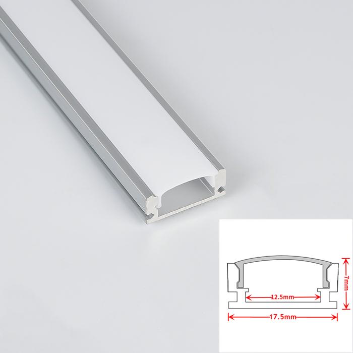 1-30 buc/lot 0,5 m/buc Profile din aluminiu LED tip V/U/YW încastrat laptoase/negru capac canal colț dulap bară liniară bandă lumini