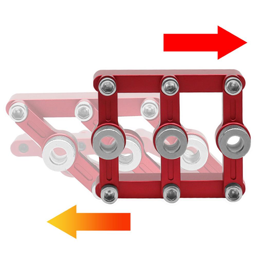 Doweling Jig Self Centering Doweling Jig 3 in 1 Hole Drill  90° Positioner Locator Tool for Woodworking Drill Hole Locator