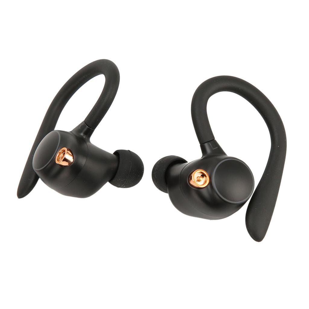 Bluetooth 5.3 Earbuds Stereo IPX7 Waterproof Noise Reduction Low Latency HD Ear Hook HiFi Wireless E