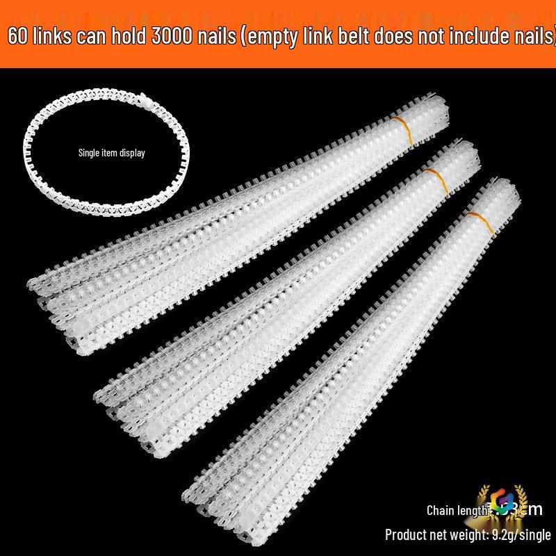 Gypsum Board Self-Tapping Screw Chain for Nail Gun: Automatic Feeding and Continuous Firing