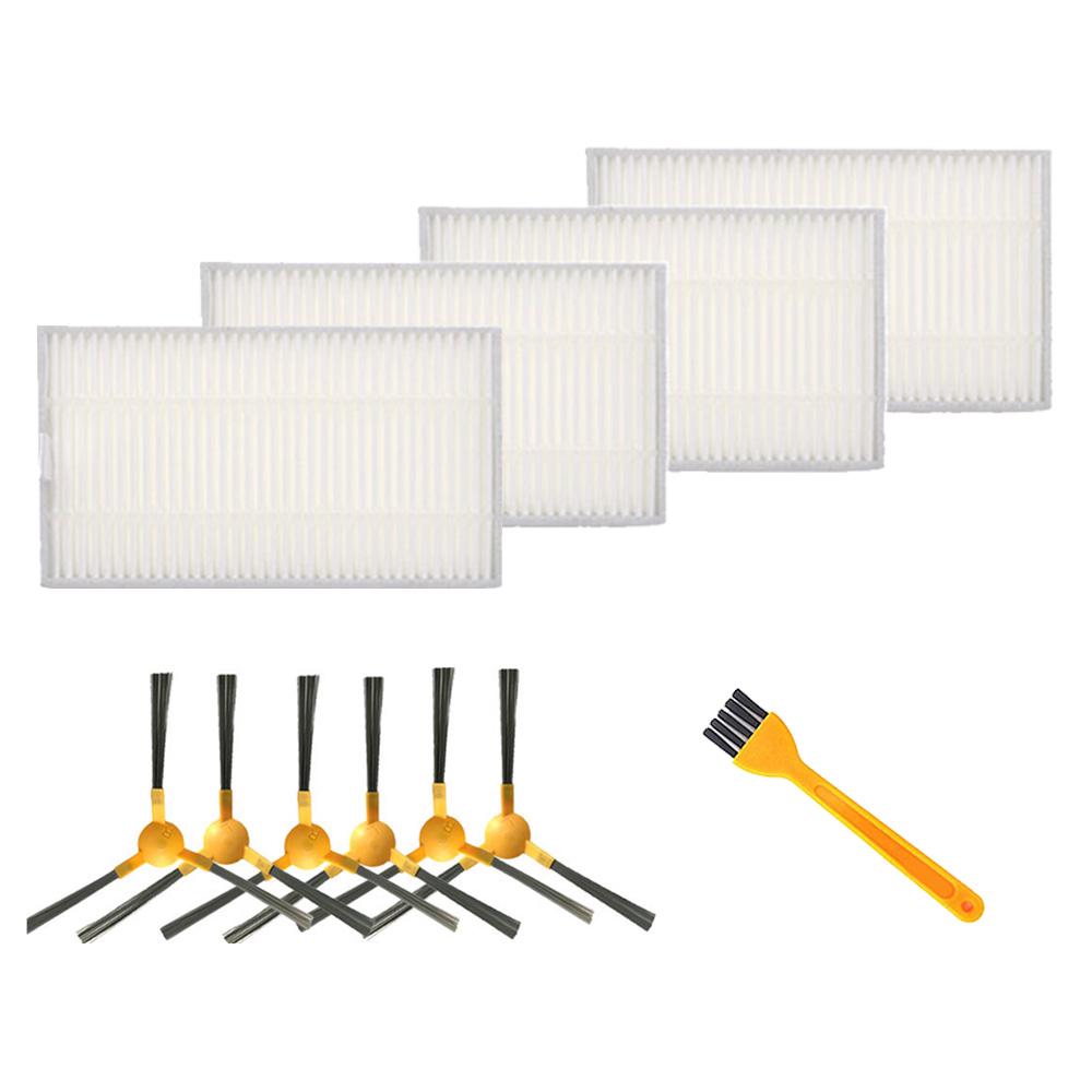 Filter Main Side Brush Cleaning Mop Cloth For Proscenic 800T/820S Vacuum Cleaner Filter Main Side Brush Cleaning Mop Cloth For Proscenic 800T/820S Vacuum Cleaner
