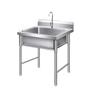 Langzhiwen Stainless Steel Single Bowl Kitchen Sink