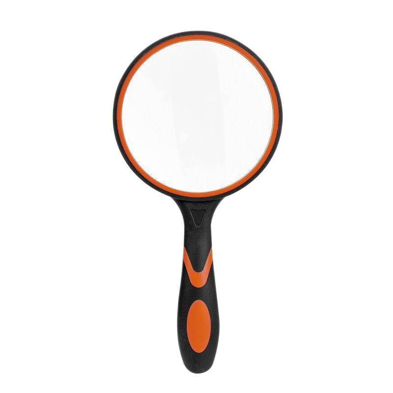 Elderly Reading HD Rubber Anti-Drop Optical Lens Handheld Magnifier