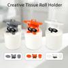 1/3Pcs Tissue Holder Raccoon Themed Wall Art Funny Toilet Roll Storage Stand Farmhouse Bathroom Restroom Decor