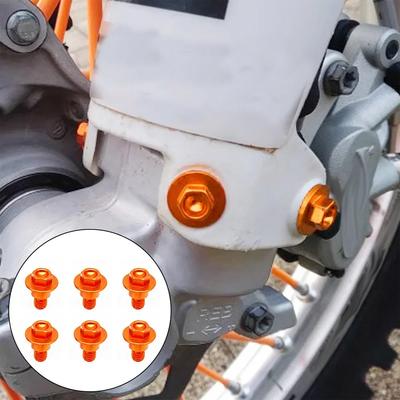 Boulon Vis Garde-Fourche Avant M6*12 Motocross Pour KTM EXC EXCF SX XC XCW Husqvarna TC FC TE FE TX FX 125 150 250 300 350 450 500