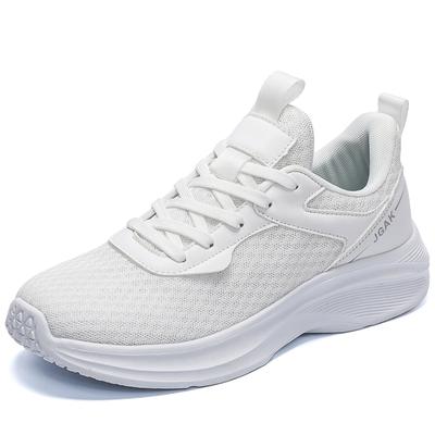 Sommer Reines Weiß Herren Freizeitschuhe Leicht Atmungsaktiv Sportschuhe Große Größen Laufen Herren 49 50 51 52