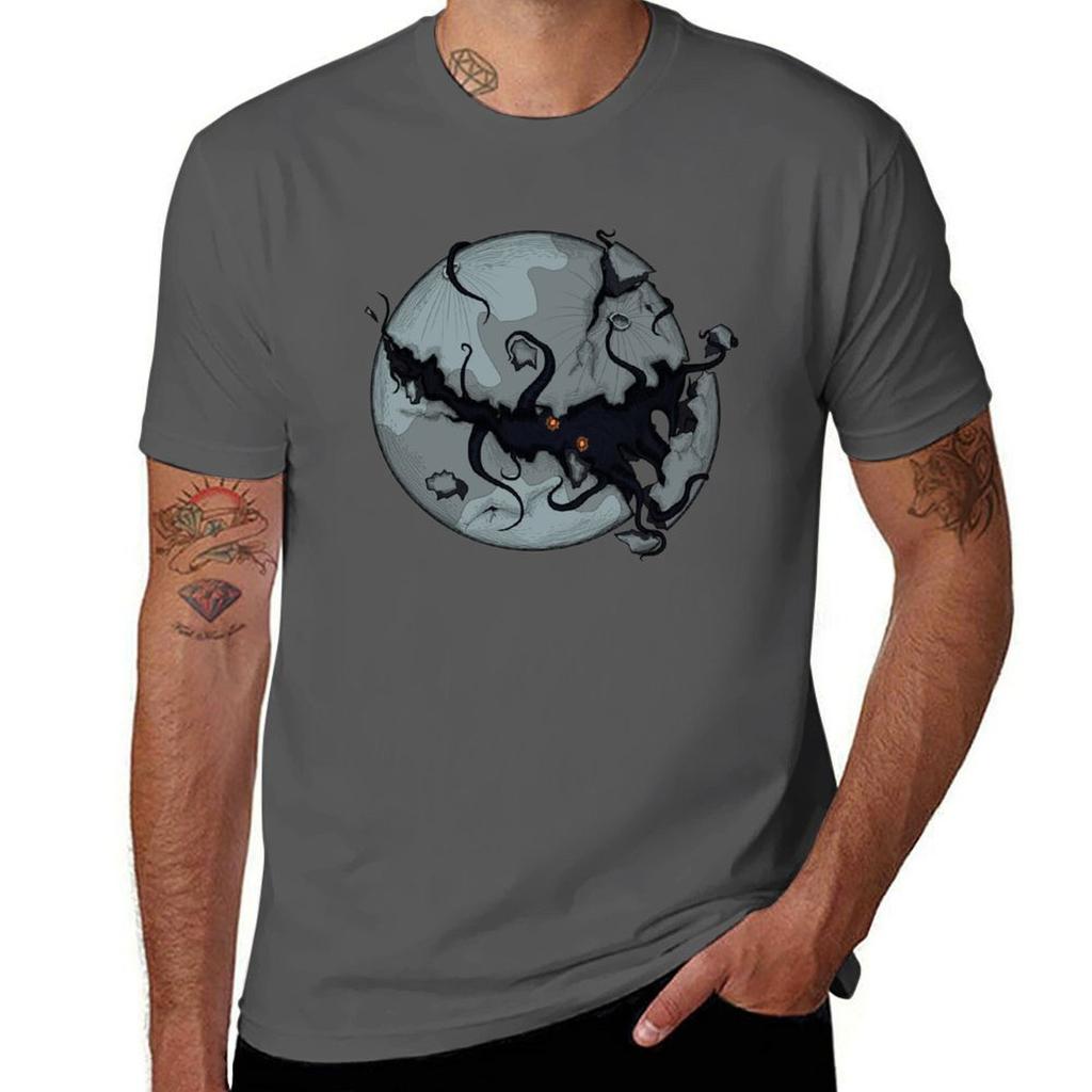 Moon Awakens TShirt Casual All Match Tee Shirt for Unisex