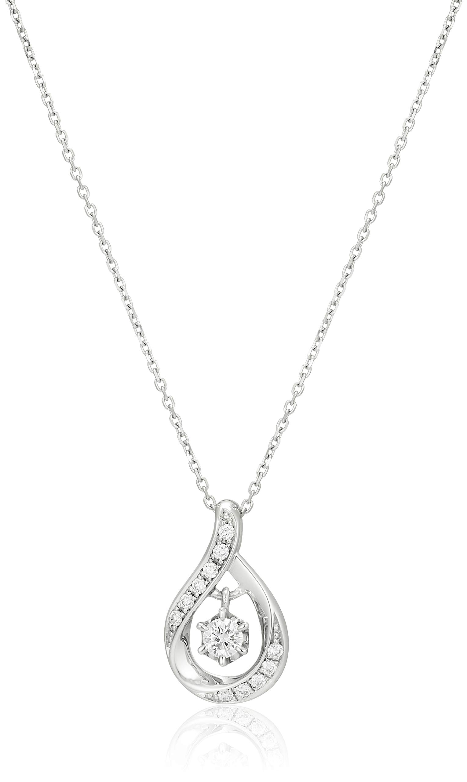 

Platinum Necklace [Yondo Sea] 4℃ 11142-312-5004-00-00 Women s