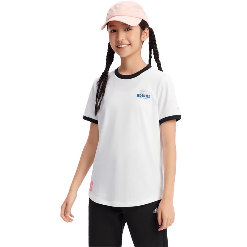 Adidas Kids  Cotton Graphic T-Shirt 140