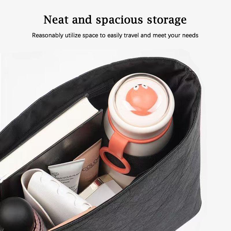 EverToner Multi-Pocket Bag Organizer For L-Champ Pliage Bag Storage The Liner Bag Dupont paper Purse Insert Handbag Inner Bag