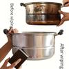Dishwashing Sponge, Diamond Sand, Kitchen Sink, Rust Removal, Grinding Sponge Block, Household Cleaning Brush, Pot Cleaning Tool