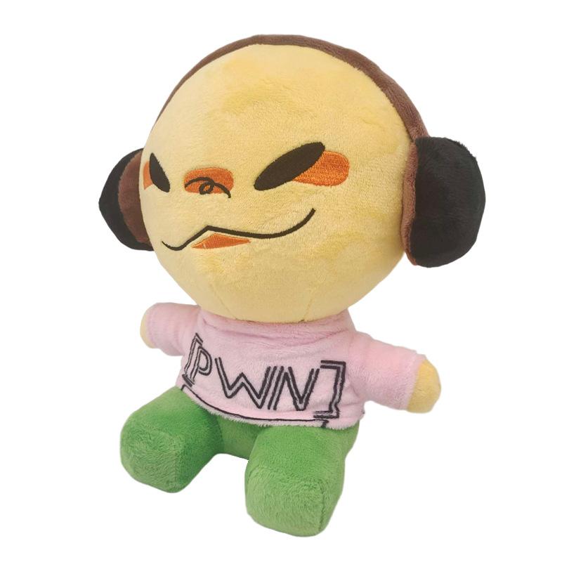 Andrew Plush Anime Soft Stuffed Toy Cute for Kids Teens Women Couples Room Bedside Display Halloween Christmas Birthday Gift
