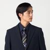 [Comme Ca Ism] Checkered Tie 47-06NO05-206 Navy F