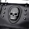 Damen Handtasche Große Kapazität Hohe Qualität Weiblich Totenkopf Nieten Umhängetasche Hiphop Punk Stil Mode Schulter Reise Taschen CLE