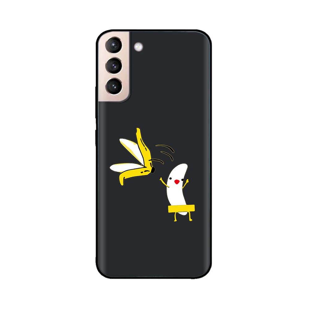 For Samsung Galaxy S21 Plus Case Soft Black Silicone Cover Protective Shell For Samsung Galaxy S21 Plus Ultra S21+ FE 5G Case
